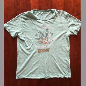 Lucky Brand tee - "Time Flies When You're Having RUM" - size S (unisex/men's)